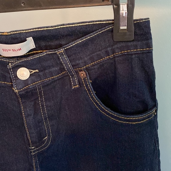 Levi's 511 Youth Teen Boys Jean Size 16 Regular 28x28 Slim Fit New with tags - Picture 3 of 8